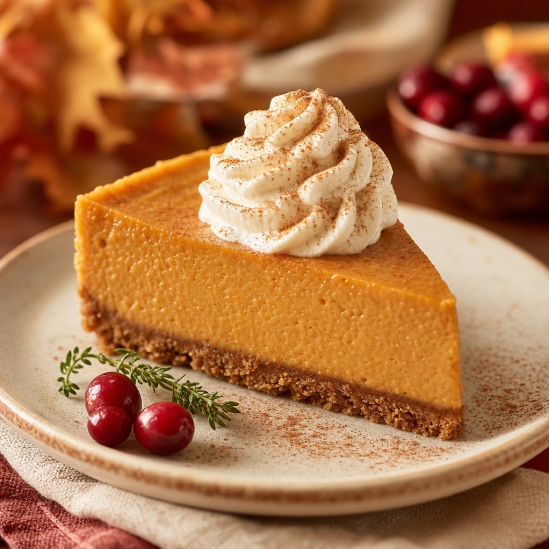 The Southern Sweet Potato cheesecake